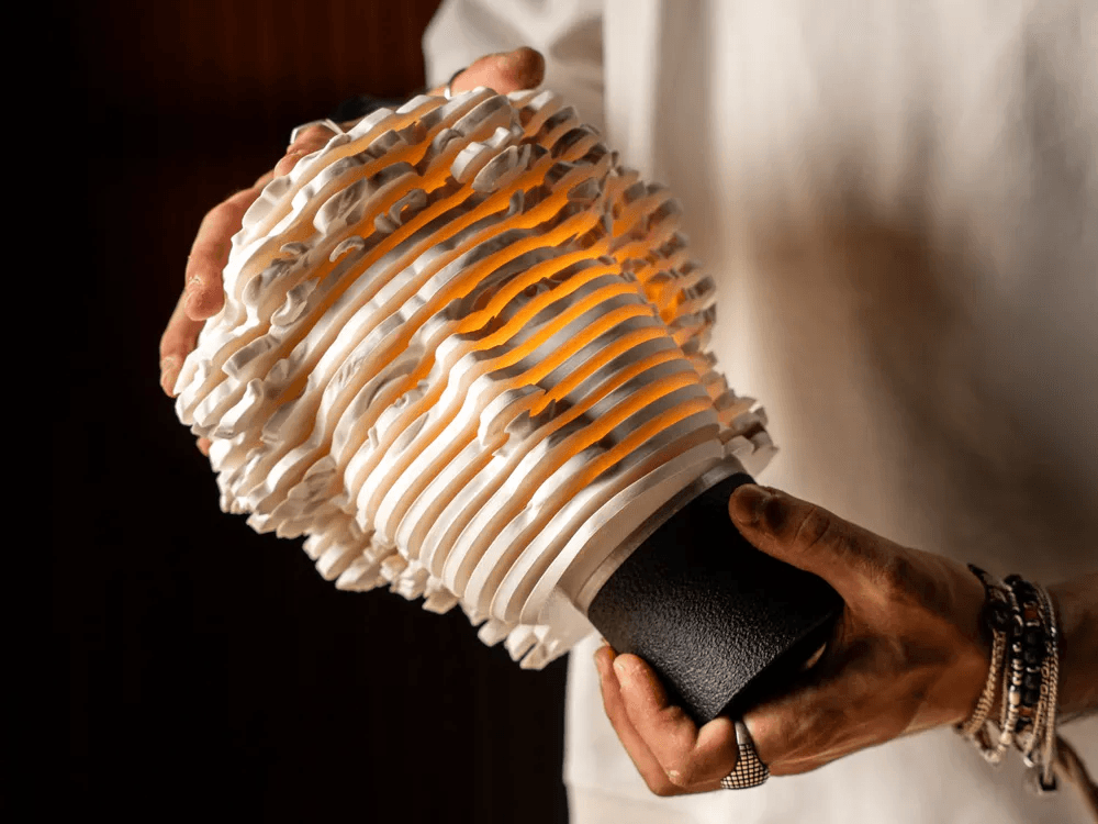 David Sliced Lamp